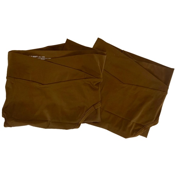 Maternity 2-Pack Size XXL Soft Knit Low-Rise Bikini Underwear Panties in Brown - Picture 2 of 9